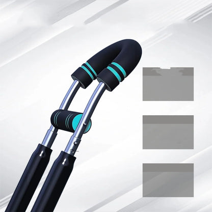 Adjustable Arm Trainer with Detachable Chest Expander and Resistance Bands for Upper Body Strength Training - Home Gym Equipment